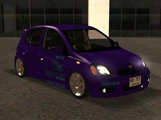 Toyota Vitz para GTA San Andreas