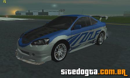 Acura RSX Shark Speed para GTA San Andreas