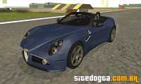 Alfa Romeo 8C Spider 2012 para GTA San Andreas