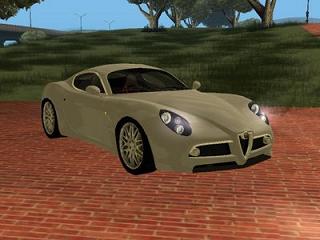 Alfa Romeo Competizione 8C para GTA San Andreas