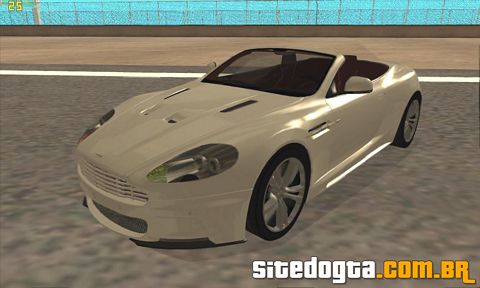 Aston Martin DBS Volante 2009 para GTA San Andreas