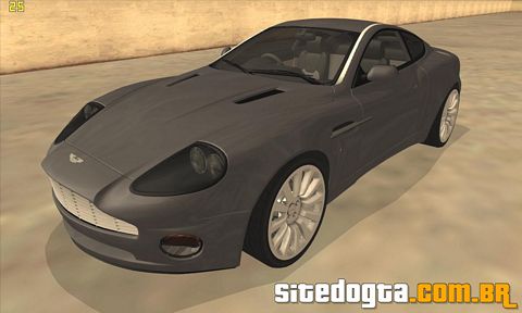 Aston Martin V12 Vanquish 2001 para GTA San Andreas