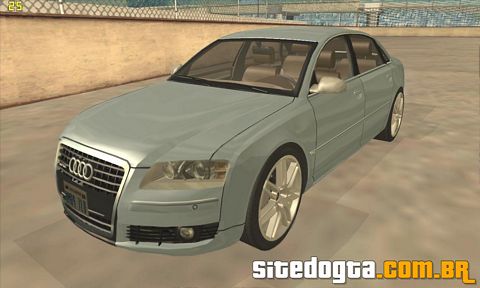 Audi A8 W12 S-Line 2009 para GTA San Andreas