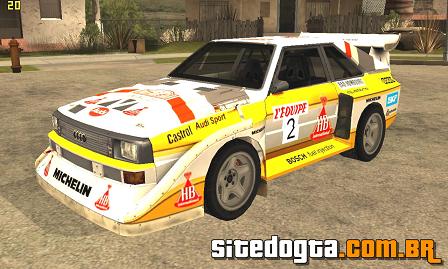 Audi Quattro S1 "Group B" para GTA San Andreas