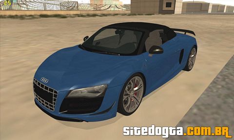 Audi R8 GT Spyder 2012 para GTA San Andreas