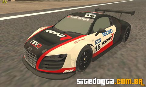 Audi R8 LMS EN para GTA San Andreas