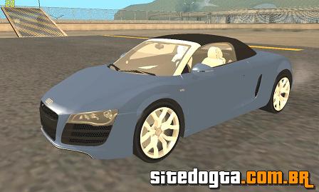 Audi R8 Spyder 5.2 FSI Quattro para GTA San Andreas