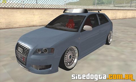 Audi S3 Euro para GTA San Andreas