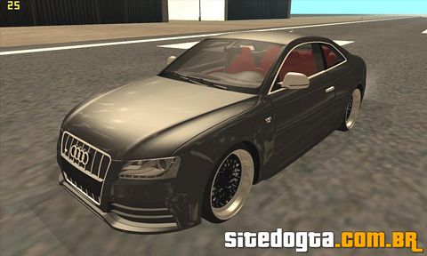 Audi S5 Black Edition 2007 para GTA San Andreas