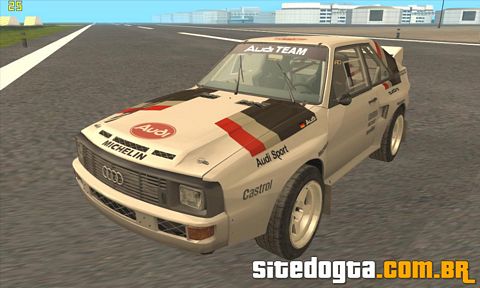 Audi Sport Quattro Rally (Group B) para GTA San Andreas