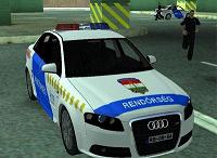 Audi S4 - Hungarian PD para GTA San Andreas