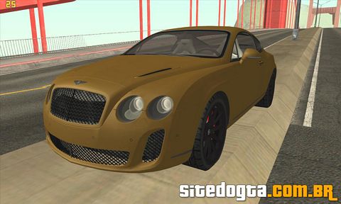 Bentley Continetal SS Dubai Gold Edition para GTA San Andreas