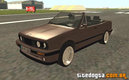 BMW 325i Cabrio 1989 para GTA San Andreas