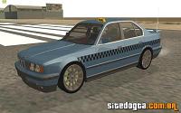 BMW 535i (E34) Taxi para GTA San Andreas