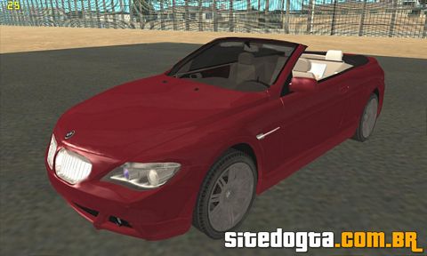 BMW 650i 2009 para GTA San Andreas