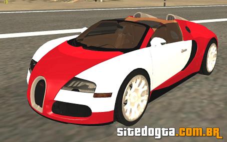 Bugatti Veyron Grand Sport para GTA San Andreas