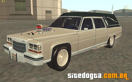 Cadillac Fleetwood Hearse 1985 Tuned para GTA San Andreas