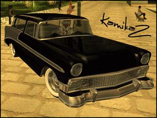 Chevrolet Bel-Air Nomad Custom 1956 para GTA San Andreas