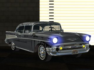 Chevrolet Bel-Air 4 door '57 para GTA San Andreas