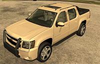 Chevrolet Avalanche 2007 pata GTA San Andreas