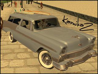 Chevrolet Bel-Air Nomad 1956 para GTA San Andreas