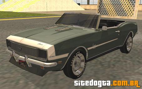 Chevrolet Camaro RS/SS 396 1968 Convertible para GTA San Andreas