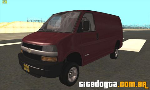 Chevrolet Savana 3500 Cargo Van 2007 para GTA San Andreas