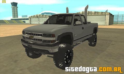 Chevrolet Silverado 2500 Lifted 2001 Diesel Edition para GTA San Andreas