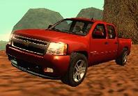 Chevrolet Silverado (2000's) pata GTA San Andreas
