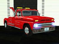 Chevrolet C-10 towtruck - 1966 pata GTA San Andreas