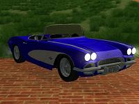 Chevrolet Corvette - 1961 pata GTA San Andreas