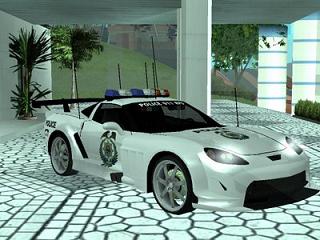 Chevrolet Corvette Police Car para GTA San Andreas