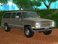 Chevrolet Suburban - 1986 pata GTA San Andreas