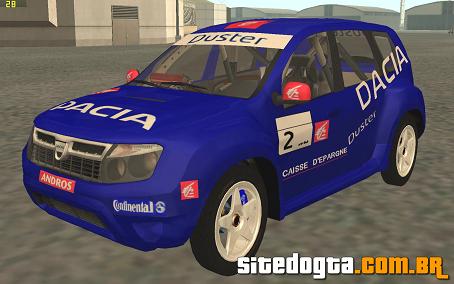 Dacia Duster Rally para GTA San Andreas
