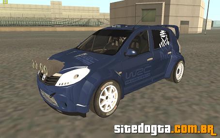 Dacia Sandero Rally para GTA San Andreas