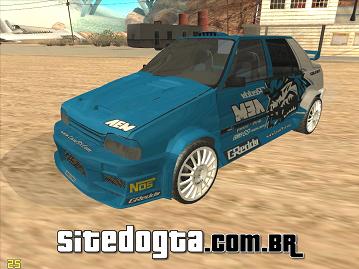 Dacia SuperNova Blue Tiger para GTA San Andreas