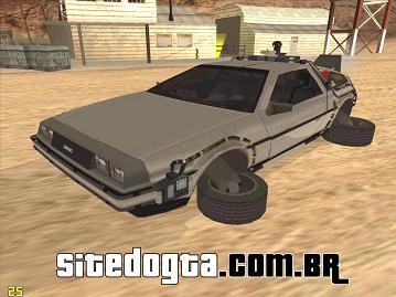 DeLorean DMC-12 do filme De Volta para o Futuro II para GTA San Andreas