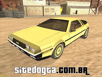 DeLorean DMC-12 Gold Edition para GTA San Andreas