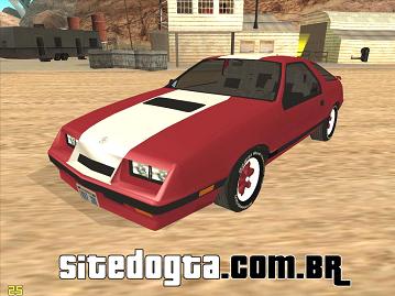 Dodge Daytona Turbo CZ - 1986 para GTA San Andreas