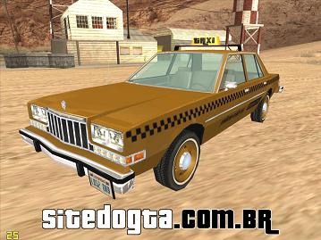 Dodge Diplomat Taxi - 1985 para GTA San Andreas