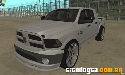 Dodge Ram Bianco 2012 para GTA San Andreas