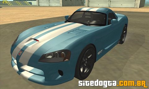 Dodge Viper SRT-10 Coupe TT Black Revel para GTA San Andreas