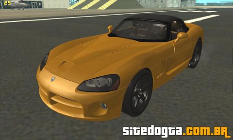 Dodge Viper SRT-10 Roadster TT Black Revel para GTA San Andreas