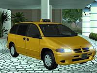 Dodge Caravan Taxi para GTA San Andreas