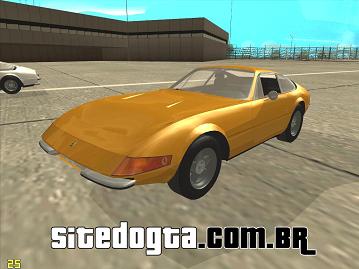 Ferrari 365 GTB/4 - 1972 para GTA San Andreas