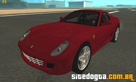 Ferrari 599 GTB Fiorano 2010 para GTA San Andreas