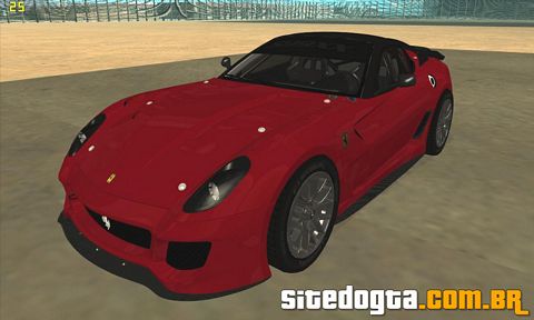 Ferrari 599XX Challenge 2009 para GTA San Andreas