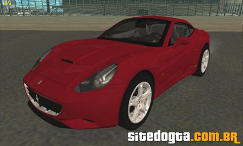 Ferrari California 2009 para GTA San Andreas