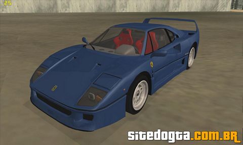 Ferrari F40 1987 para GTA San Andreas