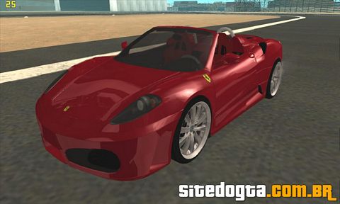 Ferrari F430 Spider para GTA San Andreas